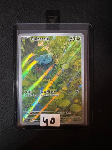 Bulbasaur 151 beschikbaar voor biedingen