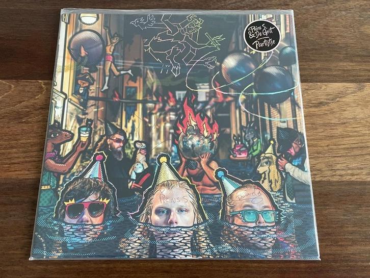 Vinyl LP Prins S En De Geit Partijtje GESIGNEERD + Buttons, Cd's en Dvd's, Vinyl | Nederlandstalig, Nieuw in verpakking, Pop, 12 inch