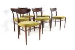 Set 6 Lübke Otto Polak stoelen vintage gratis bezorging, Hout, -, -, Ophalen of Verzenden