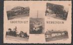 Werkendam Rehoboth-School Herv. Pastorie Veerbootje Noodkerk, Verzenden, 1940 tot 1960, Gelopen, Noord-Brabant