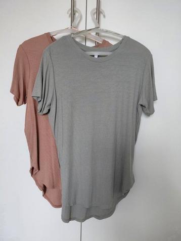 Olijfgroen & bruin Clockhouse tshirts M beschikbaar voor biedingen