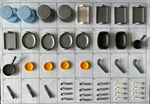 Losse onderdelen dienblad gebaksbord taartmes lepel, Kinderen en Baby's, Speelgoed | Playmobil, Nieuw, Los playmobil, Ophalen of Verzenden