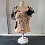 Brocante paspop borstbeeld torso mannequin met kleding, Ophalen of Verzenden