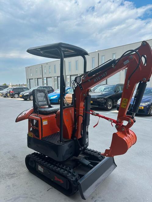 RTE-10 Mini Graafmachine 2024, Zakelijke goederen, Machines en Bouw | Kranen en Graafmachines, Graafmachine, Ophalen