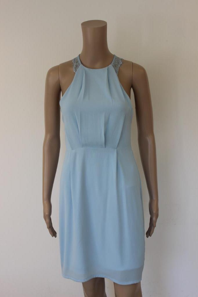 NLY One lichtblauw jurkje maat 36, Kleding | Dames, Jurken, Zo goed als nieuw, Maat 36 (S), Blauw, Boven de knie, Ophalen of Verzenden