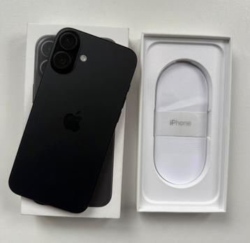 iPhone 16 Plus 128GB Zwart | Krasvrij scherm | Batt 100% beschikbaar voor biedingen