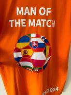 T-Shirt maat L : man of the match EK 2024 ongedragen, Kleding | Heren, Ophalen, Maat 52/54 (L), Nieuw, Oranje