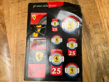 Ferrari Stickervel - Zeldzaam! beschikbaar voor biedingen