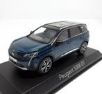 Peugeot 5008 GT 2020 Blauw Schaal 1:43 Norev Ref. 473925, Hobby en Vrije tijd, Modelauto's | 1:43, Auto, Ophalen of Verzenden