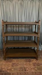 Brocante houten stellingkast, Huis en Inrichting, Kasten | Overige, Ophalen, Gebruikt