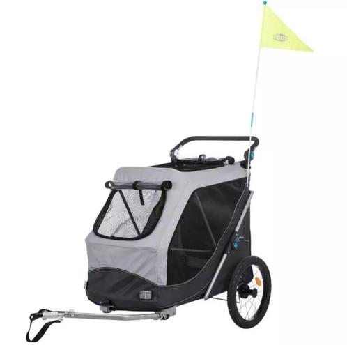 Hondenfietskar Trixie Opvouwbaar, Fietsen en Brommers, Fietsaccessoires | Aanhangers en Karren, Nieuw, Hondenkar, 20 tot 40 kg