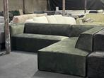 !!ACTIE!! Hoekbank Memphis Velvet Groen Bronx71, Niet ingevuld, Niet ingevuld, Niet ingevuld