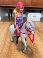 Barbie met paard, Ophalen of Verzenden, Zo goed als nieuw, Barbie