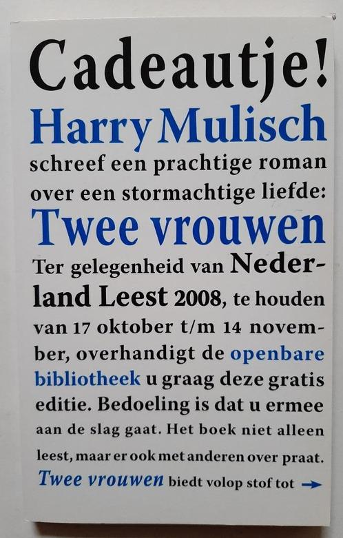 Twee vrouwen, Harry Mulisch, Boeken, Literatuur, Zo goed als nieuw, Nederland, Ophalen of Verzenden