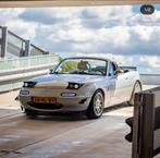 Mazda MX-5 1.6 I 1997 Grijs, Auto's, Mazda, Achterwielaandrijving, 4 cilinders, Origineel Nederlands, Handgeschakeld