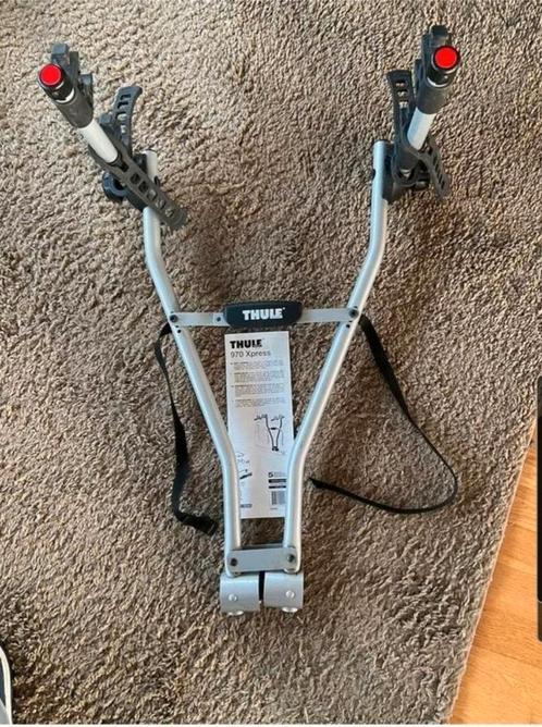 Thule Xpress 970 trekhaak fietsendrager fietsdrager, Auto diversen, Fietsendragers, Gebruikt, Trekhaakdrager, 2 fietsen, Brede banden