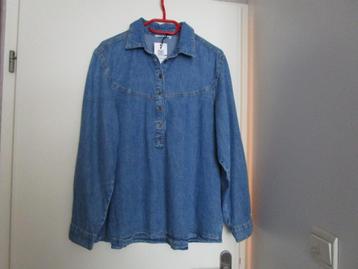 Leuke aparte spijker/jeansblouse! Nieuw!  beschikbaar voor biedingen