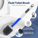 Waterspuit Siliconen toiletborstel 40 cm Lang, Verzenden, Bezem of Borstel