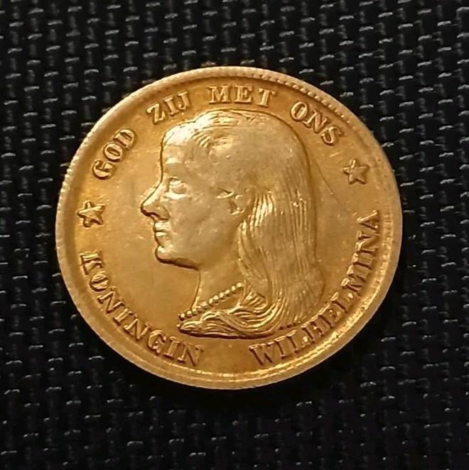 1897 10 Gulden - Koningin Wilhelmina Doublé gouden tientje, Postzegels en Munten, Munten | Nederland, Losse munt, 10 gulden, Koningin Wilhelmina