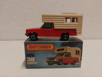Matchbox #38 Camper pick up 3INCH beschikbaar voor biedingen