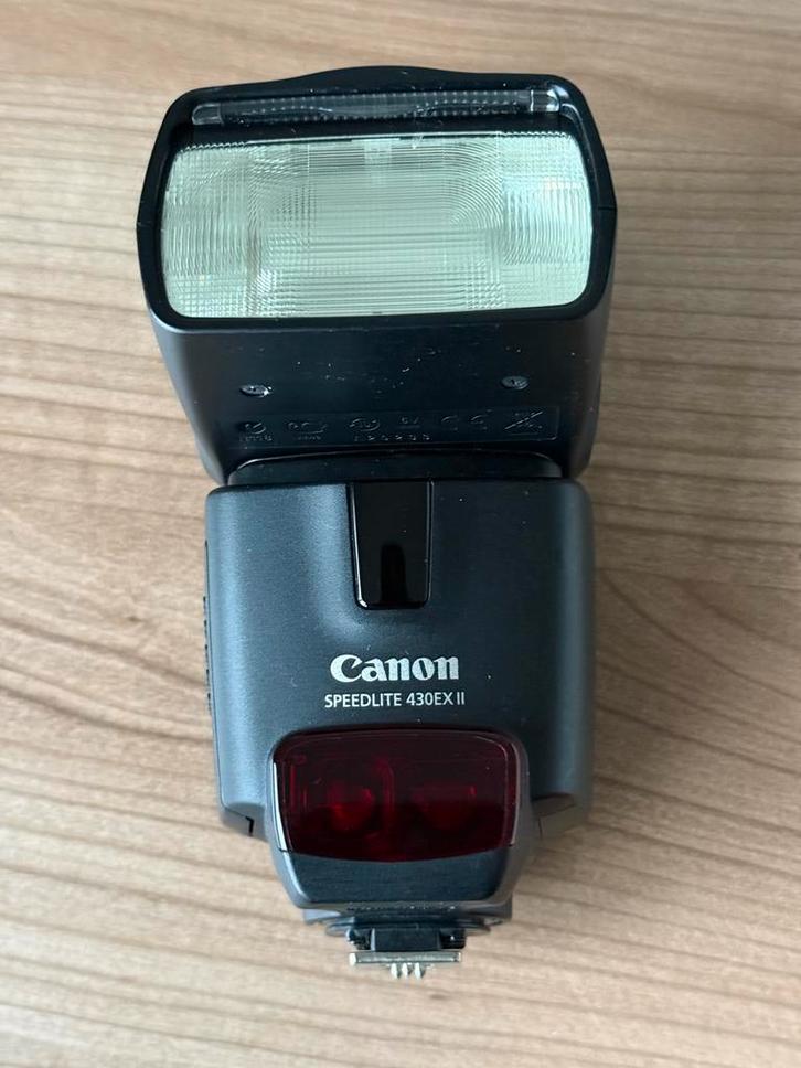 Canon Speedlite 430EX II Flitser - Compleet met toebehoren, Audio, Tv en Foto, Fotografie | Flitsers, Zo goed als nieuw, Canon