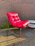 Rode Ikea Pixi | fauteuil | Vintage Design Gillis Lundgren, Ophalen, Gebruikt, 75 tot 100 cm, Overige materialen
