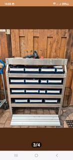 finnerup aliminium bedrijfswagen inrichting 93x33x110, Ophalen, Gebruikt