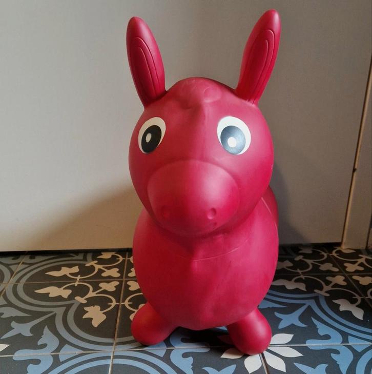 Opblaasbaar skippypaard, Kinderen en Baby's, Speelgoed | Buiten | Opblaasfiguren, Gebruikt, Ophalen of Verzenden