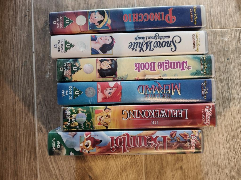 Disney VHS Klassiekers - Collectie van 7 Films, Ophalen of Verzenden