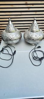 2 lampjes in oriental style, Ophalen, Zo goed als nieuw, Metaal, Oriental style