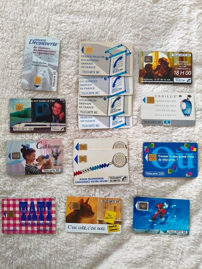 Verzameling Franse telefoonkaarten ( 15 stuks ), Ophalen of Verzenden, Buitenland