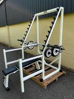 Kompleet squat rek / halfrack technogym, Sport en Fitness, Fitnessmaterialen, Ophalen, Gebruikt
