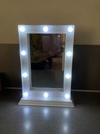 Make up spiegel met led lampjes 25x33, Minder dan 50 cm, Ophalen of Verzenden, Zo goed als nieuw, Minder dan 100 cm