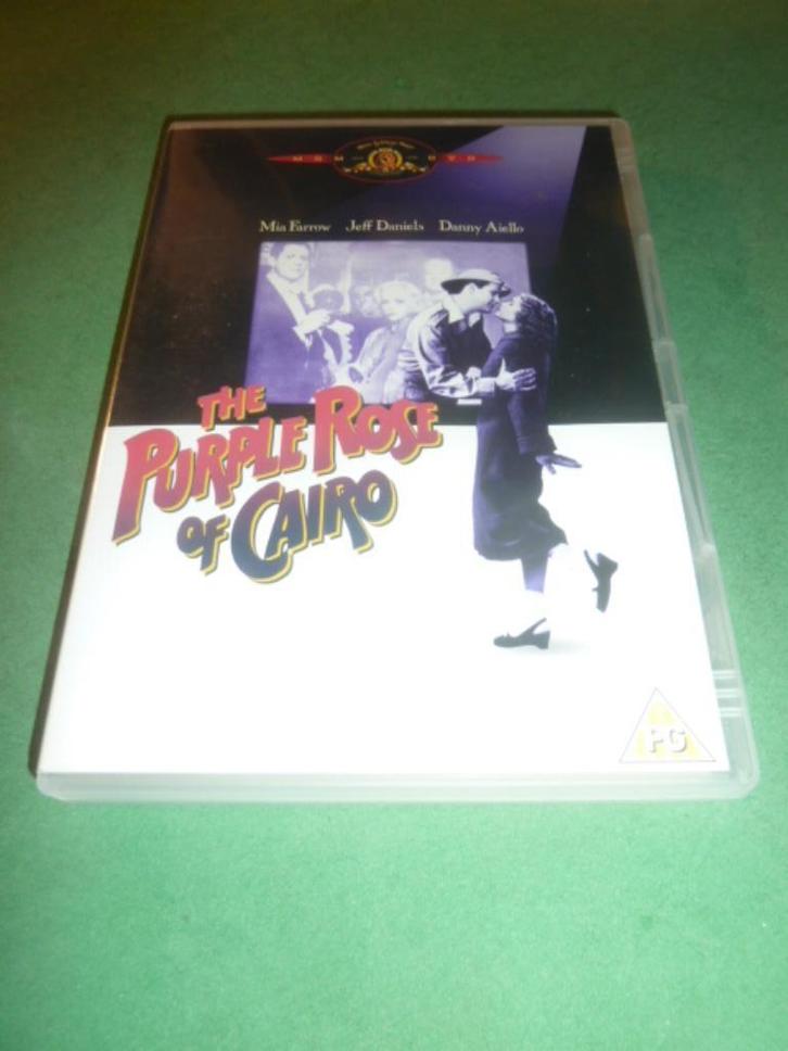 The purple rose of Cairo Woody Allen dvd, Cd's en Dvd's, Dvd's | Filmhuis, Zo goed als nieuw, Overige gebieden, Alle leeftijden