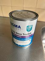 Sigma S2U Nova Traplak Soft Satin. RAL 5010 Enzian blauw, Doe-het-zelf en Verbouw, Verf, Beits en Lak, Blauw, Ophalen of Verzenden