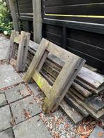 Gratis tuinhout voor tuinmeubels, Doe-het-zelf en Verbouw, Hout en Planken, Ophalen, Gebruikt, Minder dan 25 mm, Plank