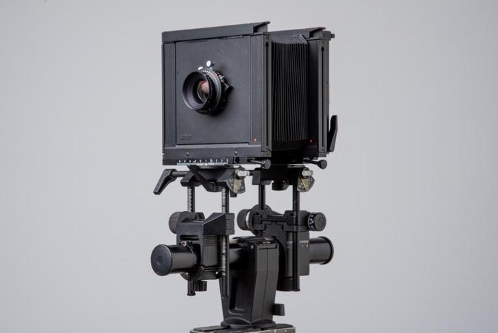 Sinar F2 4x5' + Sironar N 150mm F5,6 +uitleg, perfecte staat, Audio, Tv en Foto, Fotocamera's Analoog, Zo goed als nieuw, Spiegelreflex