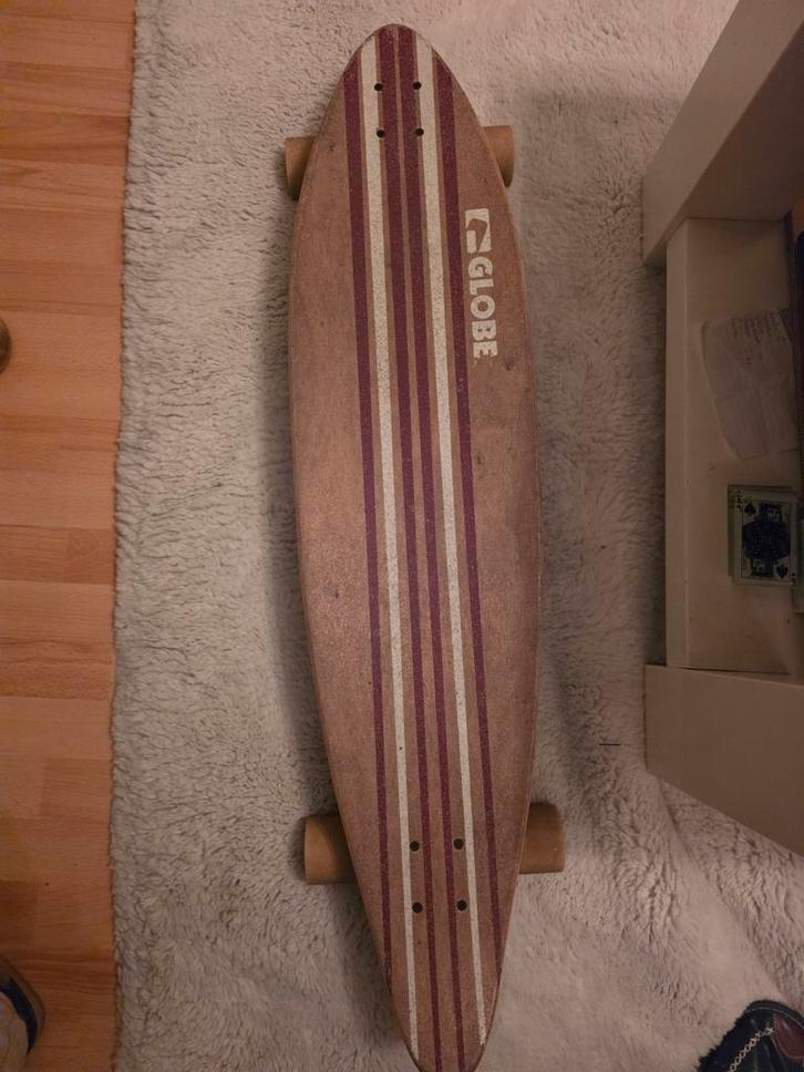 Globe Pintail Longboard - Heerlijk cruisen! Skateboard, Sport en Fitness, Skateboarden, Gebruikt, Ophalen of Verzenden