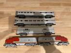 Marklin H0 Treinset Santa Fe, Hobby en Vrije tijd, Modeltreinen | H0, Wisselstroom, Ophalen of Verzenden, Analoog, Märklin