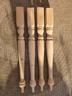 Landelijk gedraaide vuren eettafelpoten, Tafelpoot, 50 tot 100 cm, Corneliashome@hotmail.com, Rond