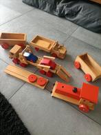 Vintage Houten Speelgoed Set, Ophalen of Verzenden, Gebruikt, Duw- of Trekspeelgoed