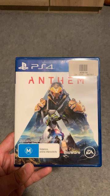 Anthem PS4 beschikbaar voor biedingen