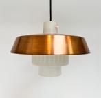 Mid Century koperen designlamp, 1960's, Gebruikt, Design, Ophalen of Verzenden, X