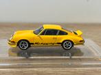 Porsche 911 Carrera RS 2.7 1:64 Timothy & Pierre yellow, Ophalen of Verzenden, Nieuw, Auto