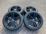 18 inch VW Golf / Audi A3 sport velgen + winterbanden 5x112, Ophalen, 18 inch, Gebruikt, Banden en Velgen