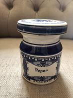 Potje 3) defts kruidenpotje peper , ook mosterd kruidnagel, Antiek en Kunst, Ophalen of Verzenden