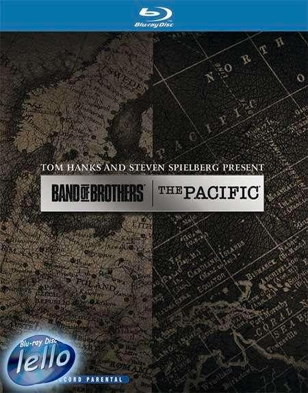 Blu-ray: Band of Brothers & The Pacific (2001/2010) nieuw NL, Cd's en Dvd's, Blu-ray, Nieuw in verpakking, Tv en Series, Boxset