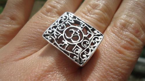 Vanoli 925 zilveren ring OHM symbool teken maat 16,25, Sieraden, Tassen en Uiterlijk, Ringen, Nieuw, Dame, Kleiner dan 17, Zilver