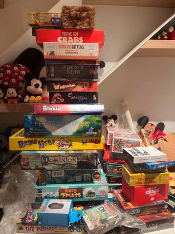 Diverse Bordspellen Collectie beschikbaar voor biedingen
