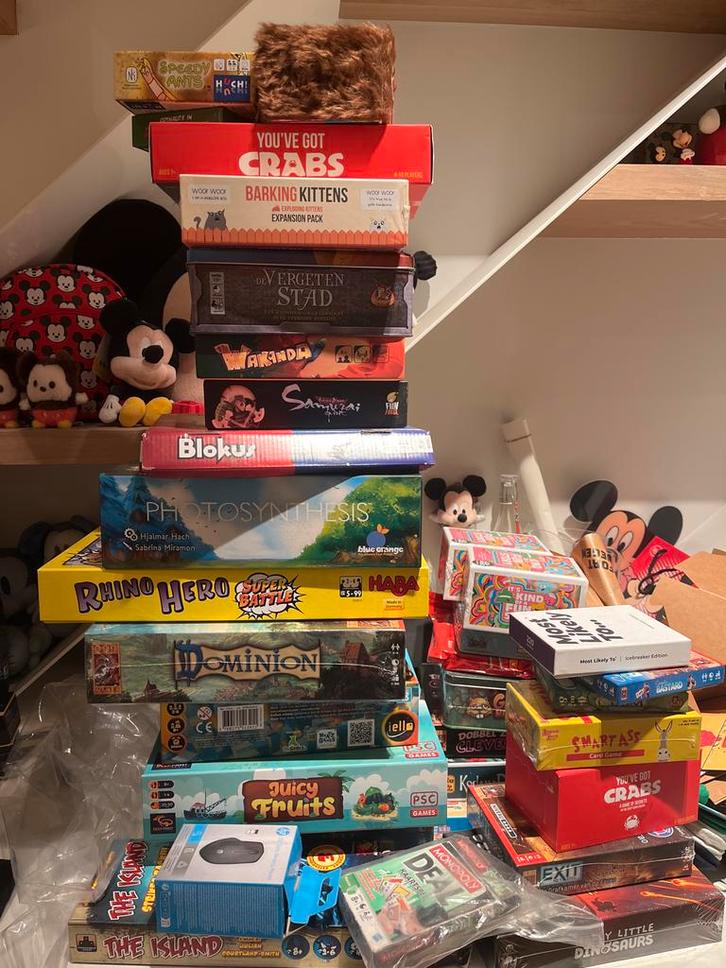 Diverse Bordspellen Collectie, Hobby en Vrije tijd, Gezelschapsspellen | Bordspellen, Gebruikt, Een of twee spelers, Ophalen of Verzenden